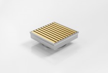 SQ100AADN100BG Square Floor Waste